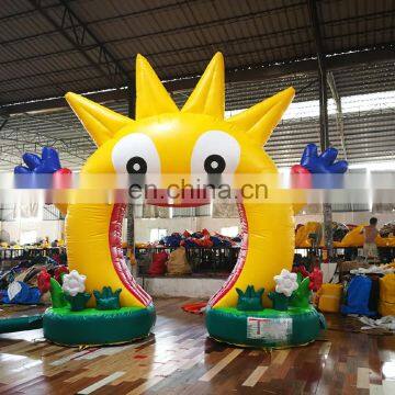 Kids Party Entrance Advertising Decoration Colorful Rainbow Red Heart Blow Up Arches Inflatable Archway photo-5