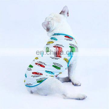 Hot Sale Fashion Cute Summer Thin Cartoon Pet Vest Dog Clothes photo-3