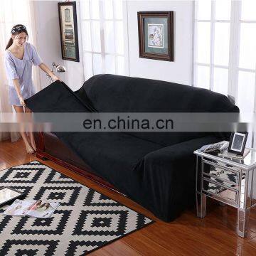 Hot Sale All Inclusive Four Seasons Soft I Shape Slipcover Protector High Elastic Stretch Universal Velvet Couch Sofa Cover photo-4