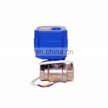 Offer Mini Directional Remote Control Valve Hydraulic AC Motor Electric for Water Valves with signal feedback