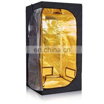 60*60*140CM  Mylar Hydroponic Grow Tent Kit with Observation Window for Indoor Plant Growing