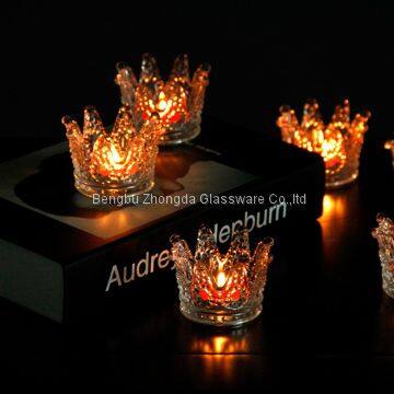 Glass Candle Holder For Home or Wedding From China Factory photo-2
