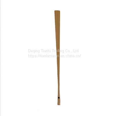 Bamboo Paper Folding Fan Chinese Style Freehand Brushwork Can be Customized photo-3