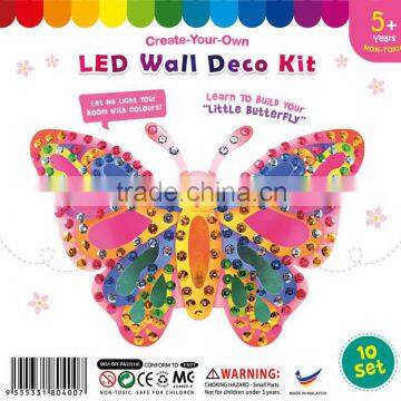 Little Butterfly - LED Wall Deco Pack of 10