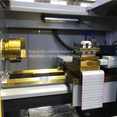 CK6136V/CK6140V CNC Flat Bed Hard Rail Lathe Machine With High Cost Performance photo-5