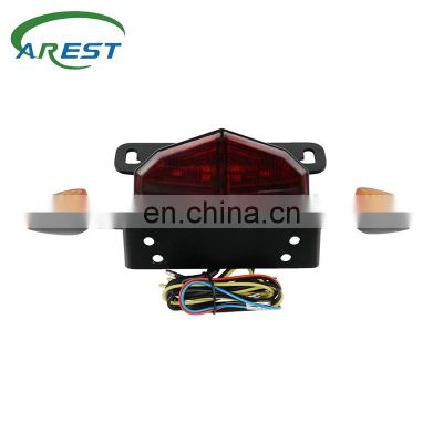 Motorcycle Bike Tail Rear Brake Light Turning Signal Kit 6061 Aluminum for SUZUKI DRZ400S SM