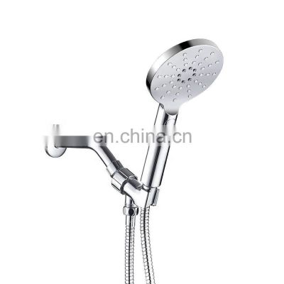 Hot Sale Hand Shower 3 Functions Chrome ABS Plastic Rain Shower Head