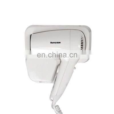 Honeyson hotel bathroom design 1200W hair dryer wall mounted