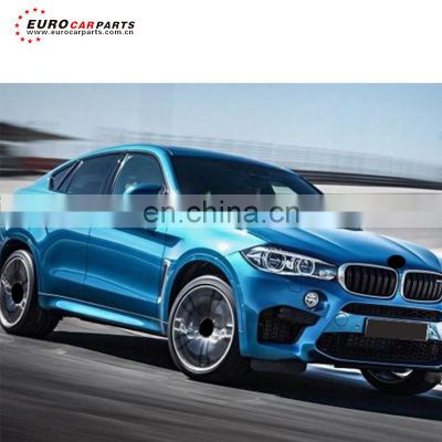 x6 e71 bodykit fit for 2008-2013y facelift kit mp style pp material body parts x6  e71 body set