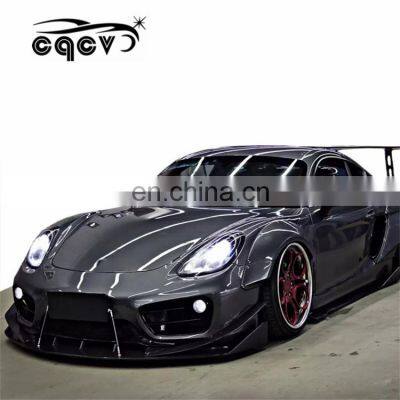 Wide Body Kit for Porsche Cayman 981 Boxster Body Parts photo-5