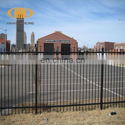 Galvanized steel fence poles, modern steel parking lot fence design philippines