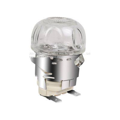 J&V Round Oven Lamp High Temperature Microwave Light 25W photo-2