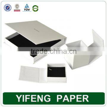 Guangzhou Factory Luxury Necklace Jewelry Packaging Paper White Square Cardboard Box photo-6