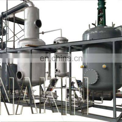 High Accuracy Used Diesel Oil Filtration System /Black Engine Oil Refining Machine