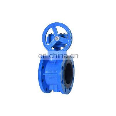 Tyco China Manufacturer Center-line Type Worm Gear Flange Butterfly Valve Price