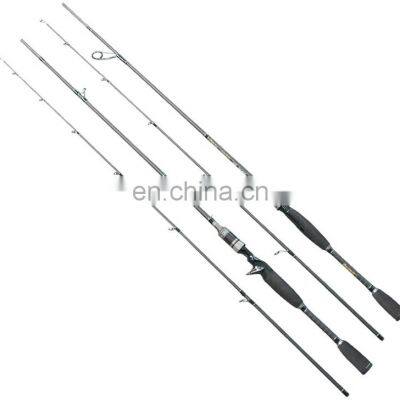 in stock 1.98m-2.4m Carbon Spinning   and Casting Fishing Rod Vara De Pesca Fishing Pesca Lure Rod