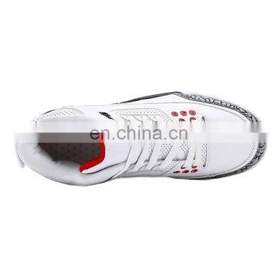 Factory Outlet 2021 Christmas Fall Winter Leisure Wild Fashion Gym Training Customized Men's Sports Basketball Shoes photo-5