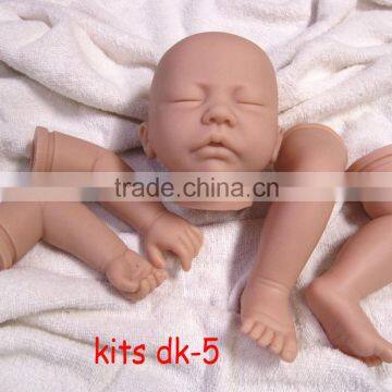 new 2016 18 inch vinyl doll kits/reborn baby doll kit/soft vinyl reborn toy kits