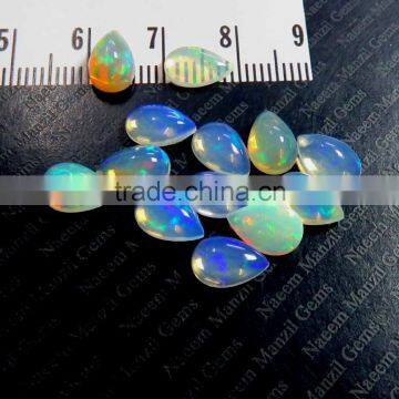 Ethiopian Opal 6x9 mm pear cabochon