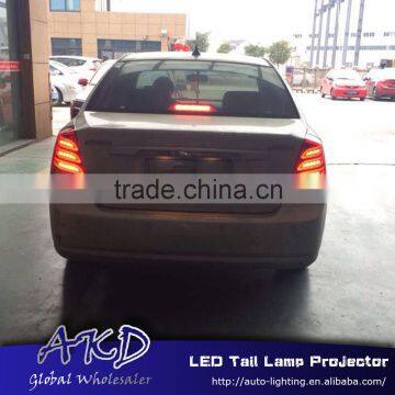 AKD Car Styling LED Tail Lamp for Chevrolet Lacetti LED Tail Lights New Lacetti Rear Trunk Lamp DRL+Turn Signal+Reverse+Brake photo-2