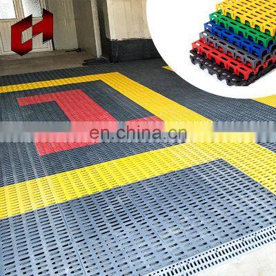 50Mm Commercial Durable Removable Display Trafficable Park Aid Park Aid Floor Mat Interlocking Floor Garage Mats For 4S Shop