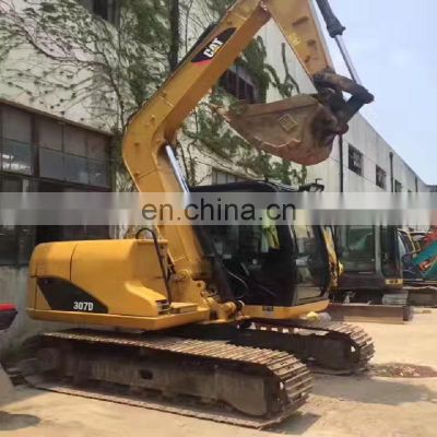 Japan made Caterpillar CAT 307D used crawler excavators are exported everywhere at low prices