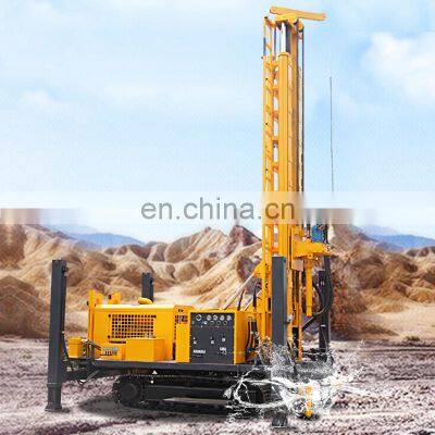 HW-300L Rock mining drill machine hydraulic drill rigs portable drilling rig