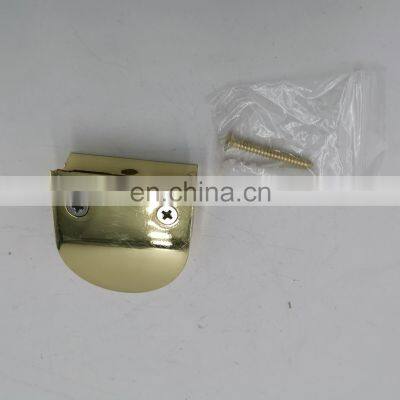 2020 New Style Customized Rose Gold Glass Fixing Clamp Zinc Alloy Shower Room Connector Partition Glass Clamp photo-3
