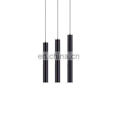 Minimalist LDE Ceiling Pendant Light Simple Long Tube Shape Hanging Lights For Indoor Home Liviong Room