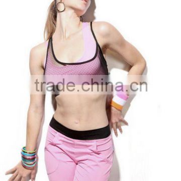 fashionable active and breathable ladies` fitness wear; sexy sport wear