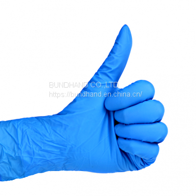 Dark Blue Disposable Nitrile Powder Free Gloves Examination Gloves for Beauty