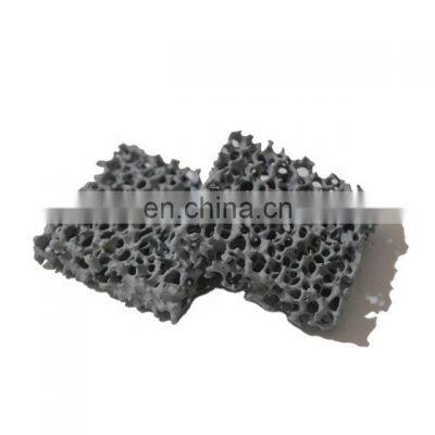 Silicon carbide Porous ceramic foam filter for metal filtration