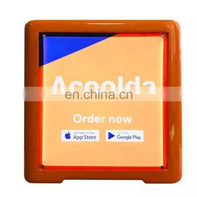 Cuastom LED Keeping Food Hot Delivery Thermal Bag Hot and Cold Thermal Insulation Cooler Food Box FRP Plastic Delivery Box photo-3