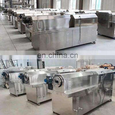 Small Maizes Snack Food Caramel Corn and Rice Stick Wheat Kurkure Chips Puff Extruder Making Machine Automatic photo-2
