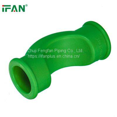 IFAN Non-Toxic PPR Pipe Connector Plastic Plumbing Water Tube for Pipe Fittings