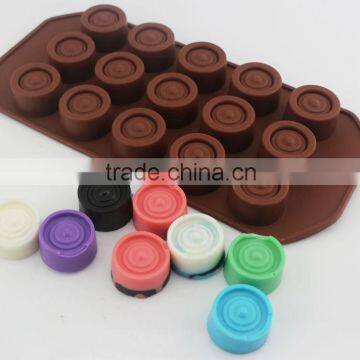 Flexible 15-Cup DIY Chocolate Moulds London