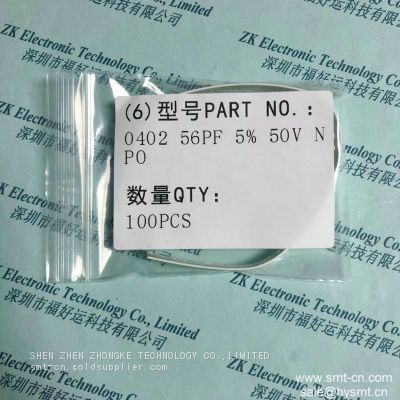 56PF 5% 50V NPO CCTC CAPACITOR CERAMICO 56PF 50V C0G 5% 0603 LF C1608C0G1H560J