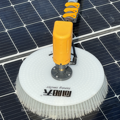 Portable High Efficiency Solar Panel Cleaning Brush Solar Panel Automatic Cleaning Brush Machine photo-4