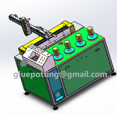 Automatic Glue Drop Machine Pouring System Ab Potting of Two Component Epoxies or Silicones