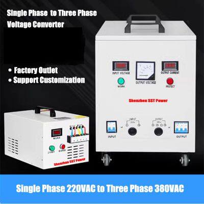 Single Phase 220V to Three Phase 380V Rotary Phase Converter photo-2