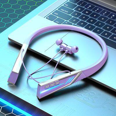 New customised YSY-6 neckband headphones wireless microphone headset mini sports neckband ipx8 waterproof earphone headphones