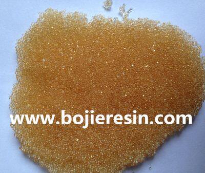 Chromium removal ion exchange resin