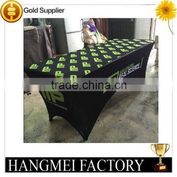 China Custom Company logo printed table cloth