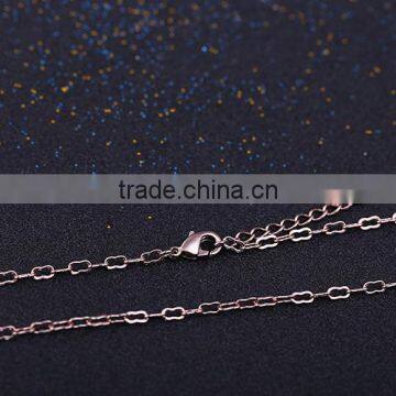 Coffee Gold Plated Decorative Long Chain Link Chain Jewelry Chain Necklace photo-6