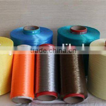 colored High Tenacity Low Elongation Polyester Yarn