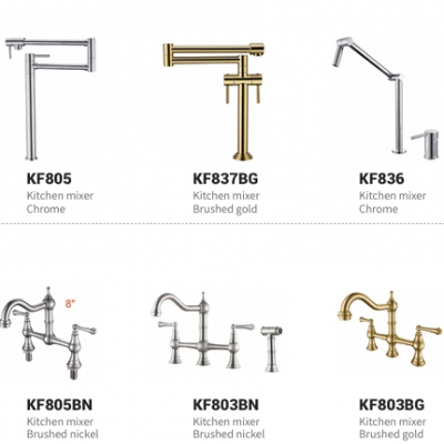 Keep the Kitchen Fresh and Hygienic Cleaning is Easy and Convenient Multi-functional Design Pot Filler Mixer Series photo-3