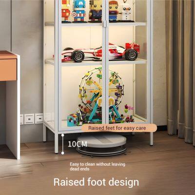 Minimalist Dining Room Display Cabinet DS-DR256 With Anti-corrosion Coating for Wine and Glassware |Modern Glass Drinks Cabinet -Best Selling