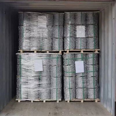 Security and Border Control Galvanized Barbed Wire Metal Fence Barbed Wire photo-6