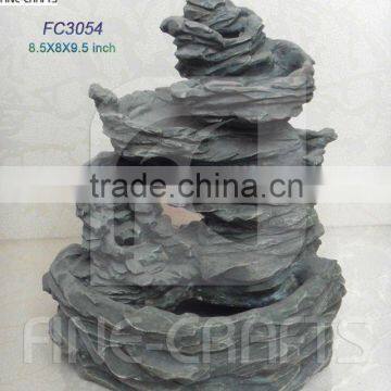 Polyresin rockery Indoor fountain