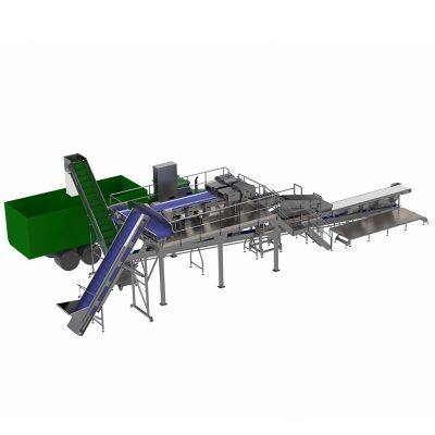 Juicing 1T/H Sweet Corn Glutinous Niblet Kernel Peeling Wash Cooking Cooling Sterilization Tin Cans Packing Processing Making Line Pulping Crushing photo-3